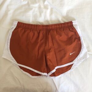 Burnt orange University of Texas Nike drift tempo shorts size S